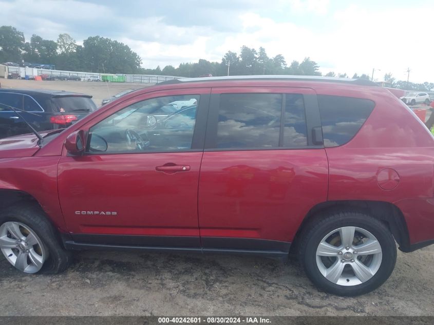 2017 Jeep Compass Latitude 4X4 VIN: 1C4NJDEB3HD190952 Lot: 40242601