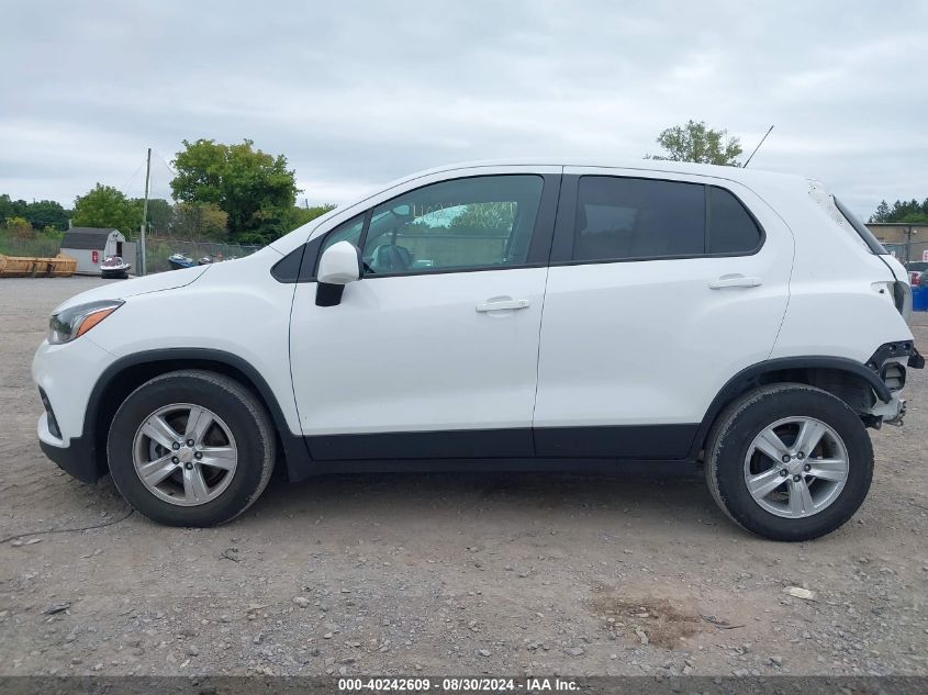 2020 Chevrolet Trax Fwd Ls VIN: KL7CJKSBXLB320842 Lot: 40242609