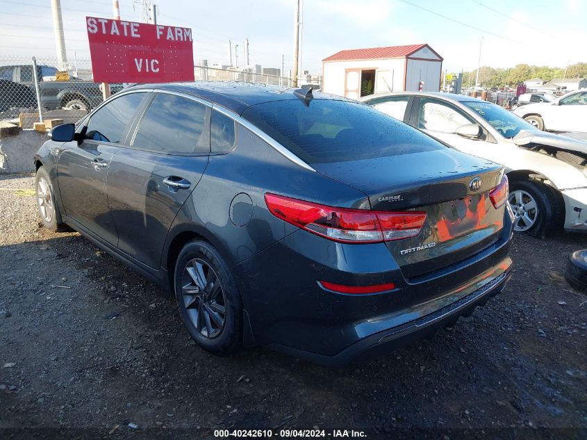 2020 Kia Optima Lx/S/Se VIN: 5XXGT4L33LG399542 Lot: 40242610