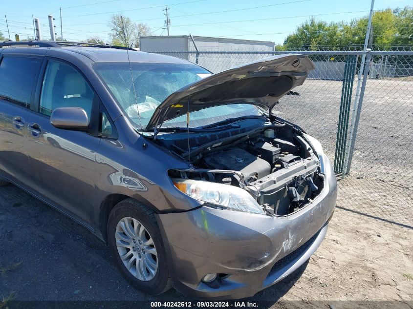 2013 Toyota Sienna Xle V6 8 Passenger VIN: 5TDYK3DC7DS294471 Lot: 40242612