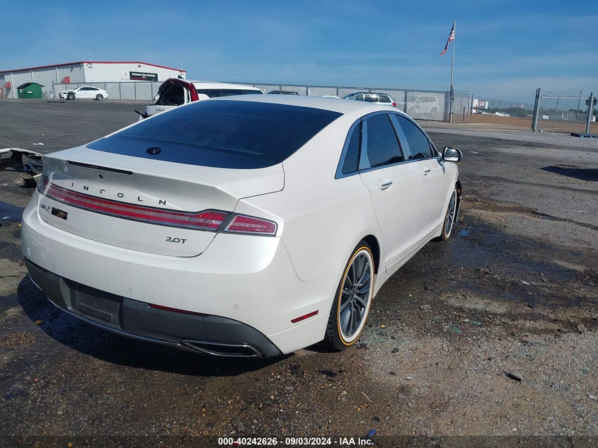 2017 LINCOLN MKZ VIN: 3LN6L5C95HR650376