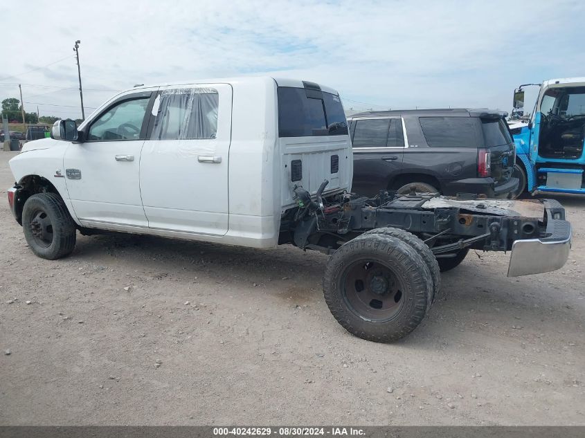 2013 Ram 3500 Laramie Longhorn VIN: 3C63RRNL1DG616633 Lot: 40242629