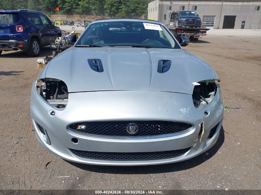 2012 Jaguar Xk Xkr VIN: SAJWA4EC9CMB45251 Lot: 40242636