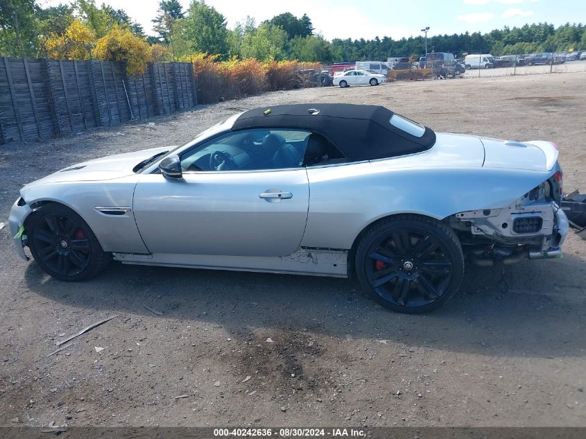 2012 Jaguar Xk Xkr VIN: SAJWA4EC9CMB45251 Lot: 40242636