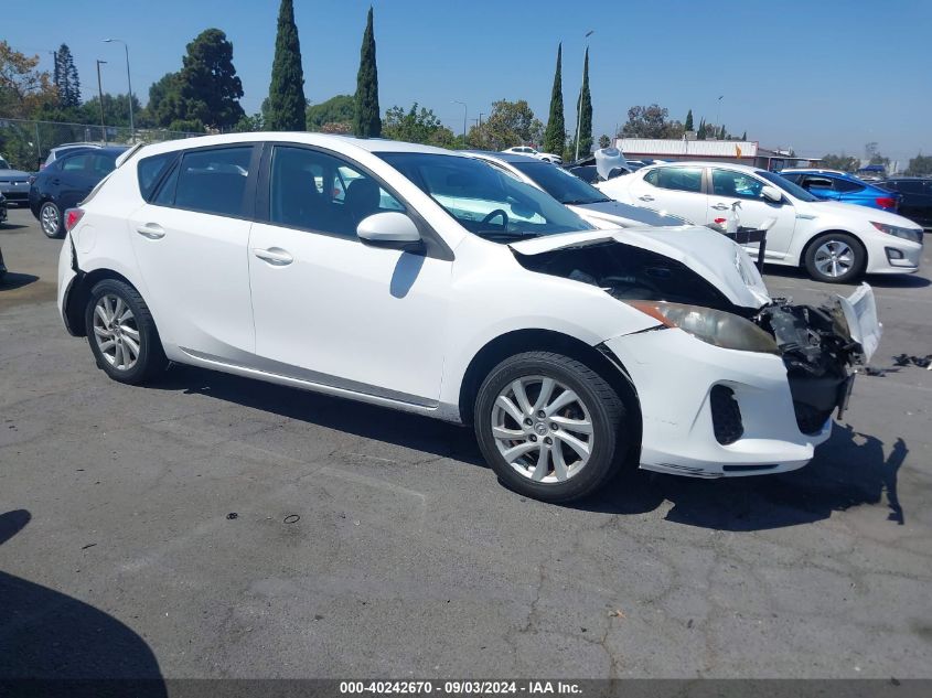 2012 Mazda Mazda3 I Grand Touring VIN: JM1BL1M87C1673078 Lot: 40242670