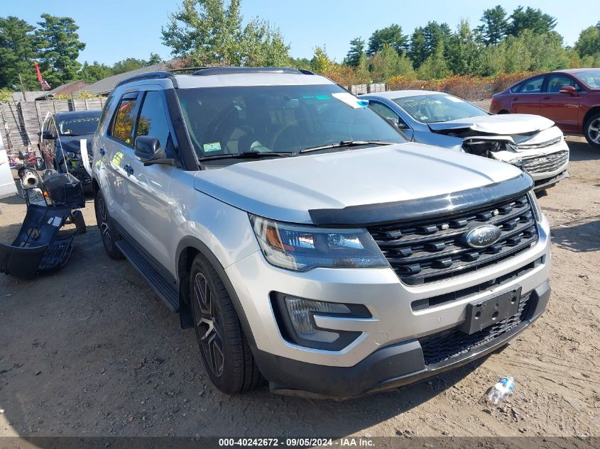 2016 Ford Explorer Sport VIN: 1FM5K8GT2GGC45636 Lot: 40242672