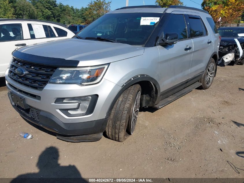 2016 Ford Explorer Sport VIN: 1FM5K8GT2GGC45636 Lot: 40242672