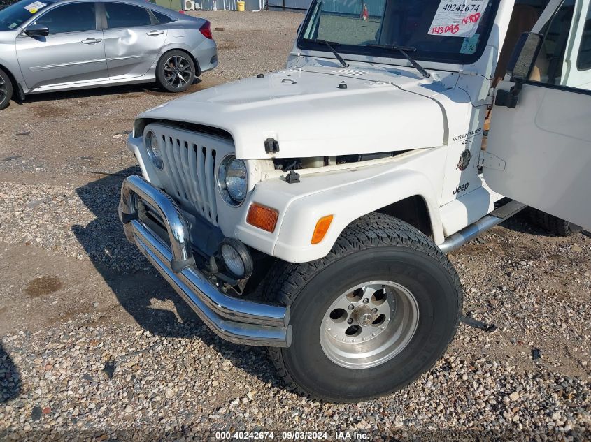 1999 Jeep Wrangler Sahara VIN: 1J4FY49S7XP422227 Lot: 40242674