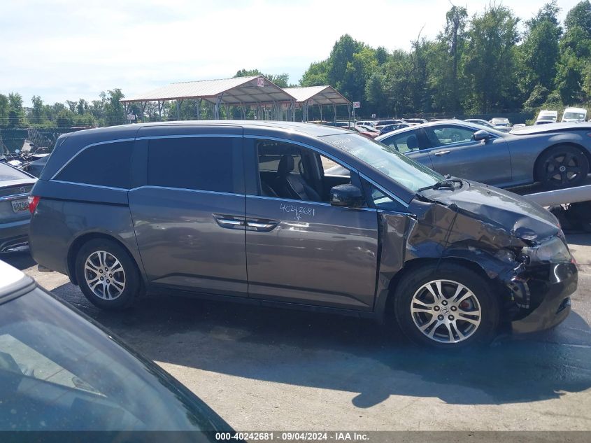 2012 Honda Odyssey Ex-L VIN: 5FNRL5H67CB132960 Lot: 40242681