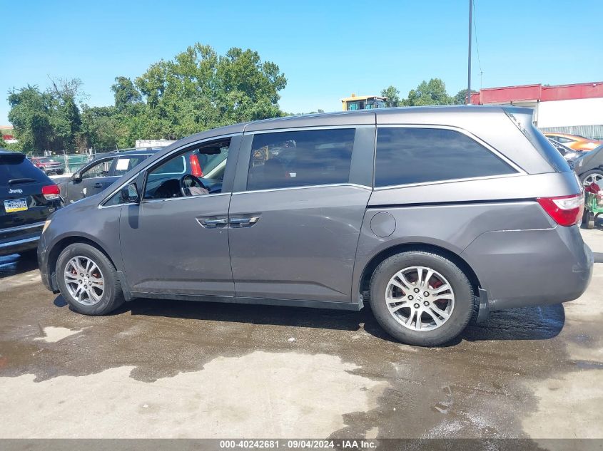 2012 Honda Odyssey Ex-L VIN: 5FNRL5H67CB132960 Lot: 40242681