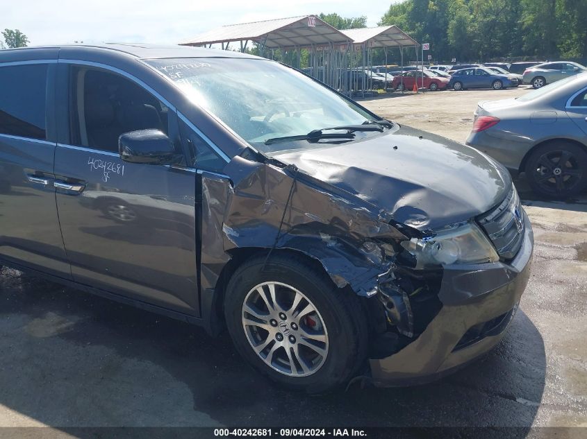 2012 Honda Odyssey Ex-L VIN: 5FNRL5H67CB132960 Lot: 40242681