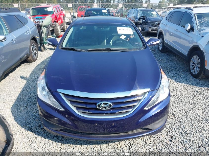 2014 Hyundai Sonata Gls VIN: 5NPEB4AC9EH946737 Lot: 40242684