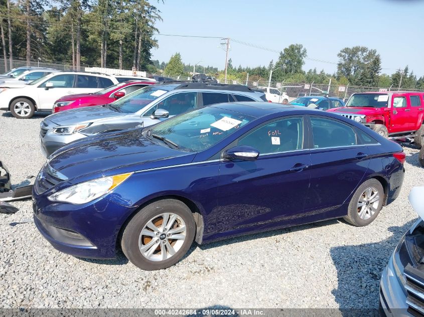 2014 Hyundai Sonata Gls VIN: 5NPEB4AC9EH946737 Lot: 40242684