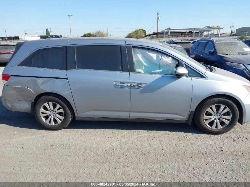 2017 Honda Odyssey Ex-L VIN: 5FNRL5H69HB012696 Lot: 40242701