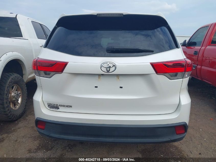 5TDZARFH1KS051738 2019 TOYOTA HIGHLANDER - Image 16