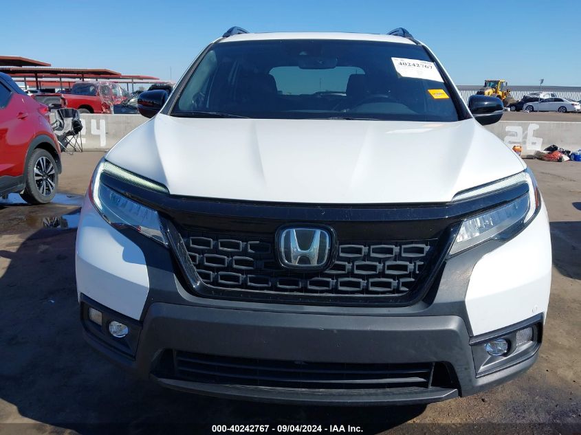 5FNYF8H95LB020284 2020 Honda Passport Awd Touring