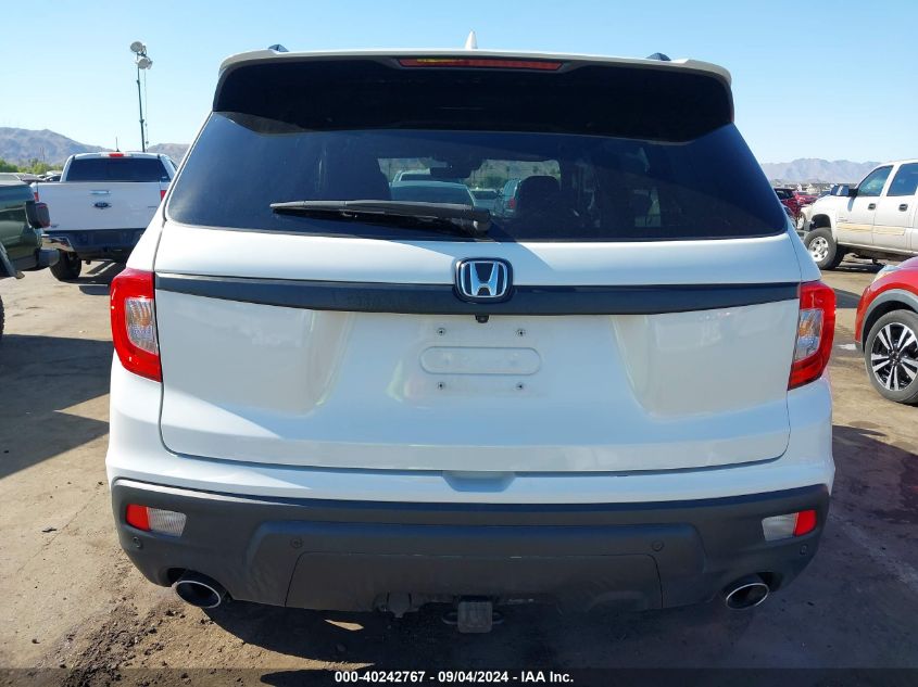 2020 Honda Passport Awd Touring VIN: 5FNYF8H95LB020284 Lot: 40242767