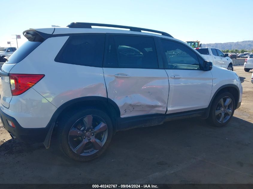 2020 Honda Passport Awd Touring VIN: 5FNYF8H95LB020284 Lot: 40242767