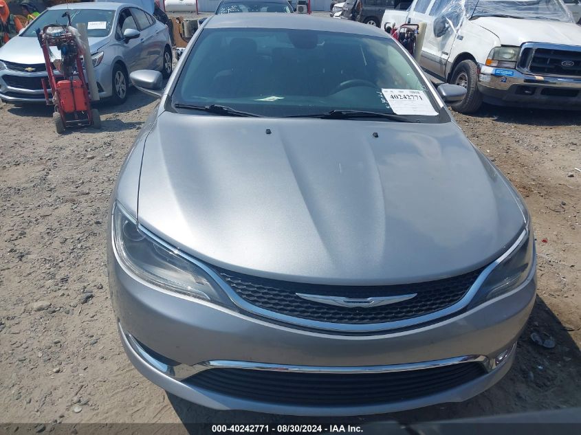 2015 Chrysler 200 Limited VIN: 1C3CCCABXFN652744 Lot: 40242771