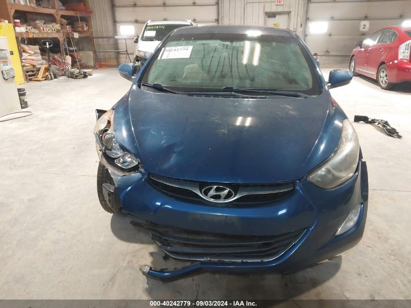 2013 Hyundai Elantra Gls VIN: KMHDH4AE6DU979478 Lot: 40242779