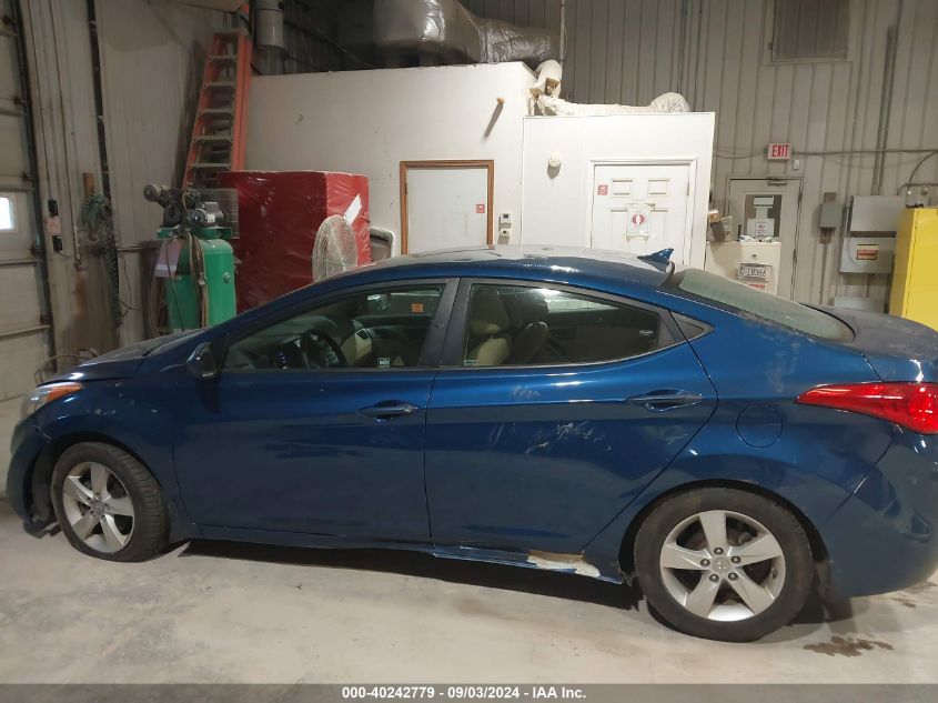 2013 Hyundai Elantra Gls VIN: KMHDH4AE6DU979478 Lot: 40242779