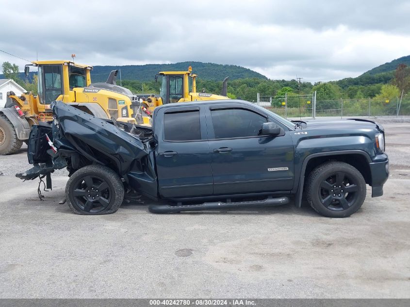 2017 GMC Sierra 1500 Sle VIN: 1GTV2MEC2HZ156168 Lot: 40242780