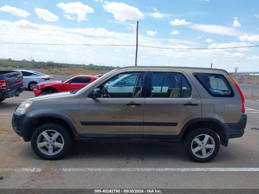 2004 Honda Cr-V Lx VIN: JHLRD68464C023151 Lot: 40242790