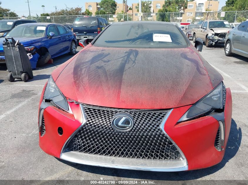 2018 Lexus Lc 500 VIN: JTHHP5AY7JA005593 Lot: 40242798