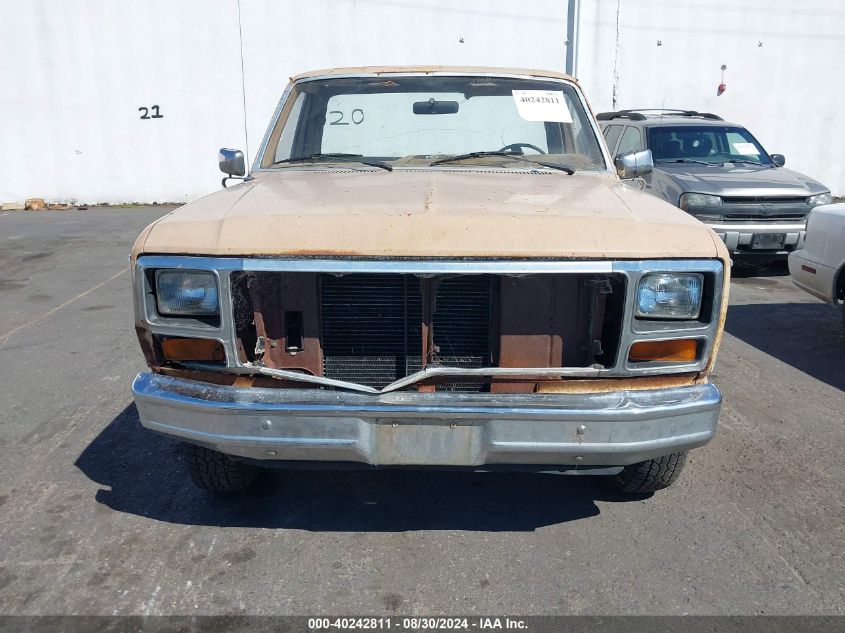 1984 Ford F150 VIN: 2FTDF15Y3ECA47978 Lot: 40242811