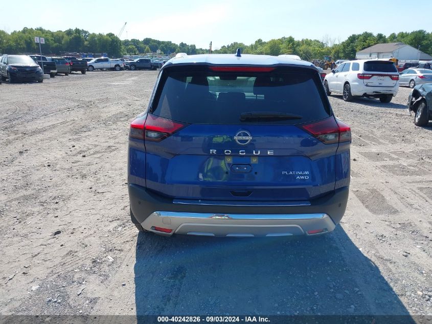 2023 Nissan Rogue Platinum Intelligent Awd VIN: JN8BT3DD8PW312447 Lot: 40242826