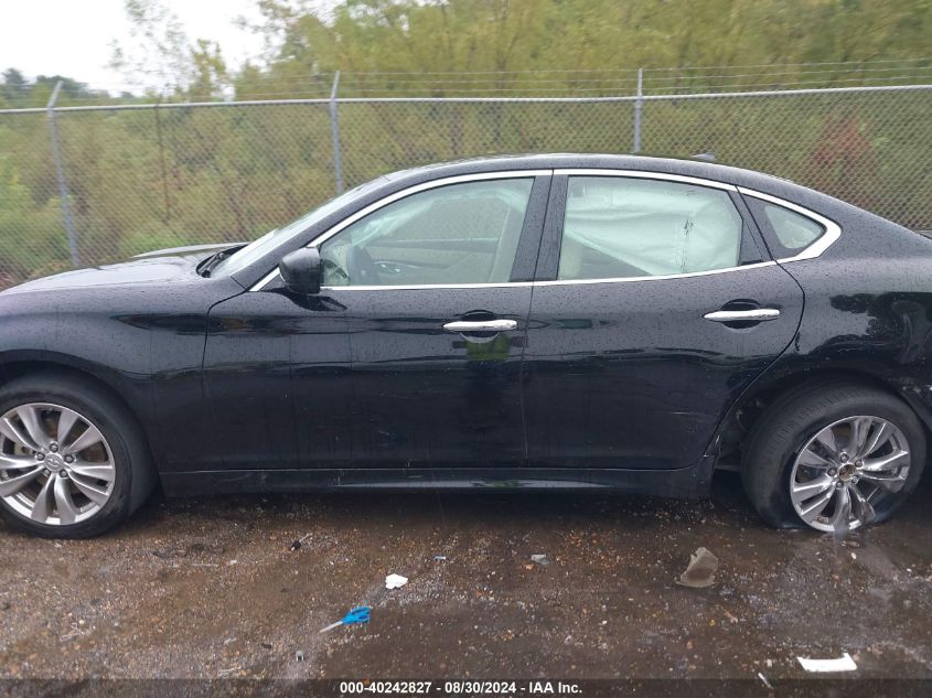 2013 Infiniti M37X VIN: JN1BY1AR6DM603265 Lot: 40242827