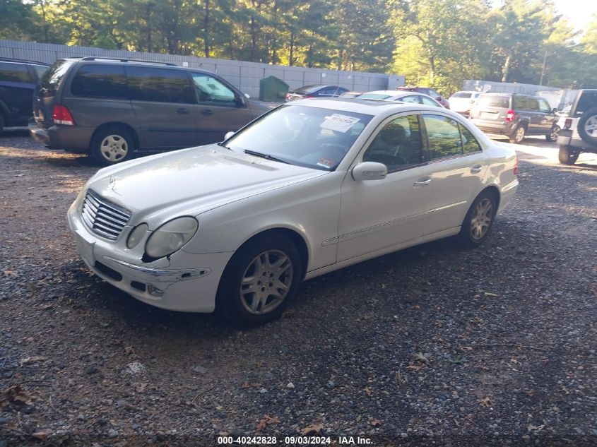 2003 Mercedes-Benz E 320 VIN: WDBUF65J13A332045 Lot: 40242828