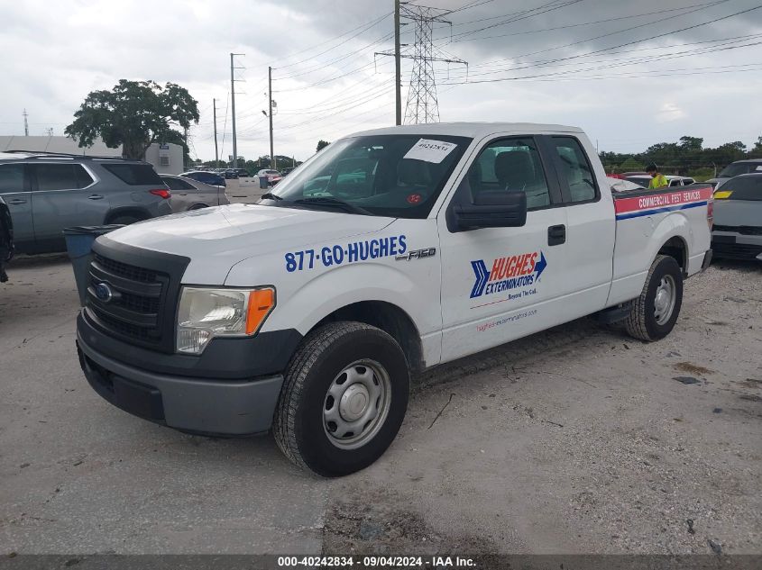 2013 Ford F150 Super Cab VIN: 1FTEX1CM0DKG12313 Lot: 40242834