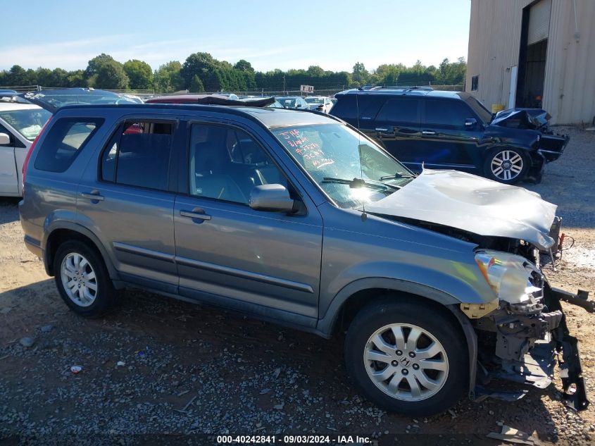 JHLRD78996C000709 2006 Honda Cr-V Se
