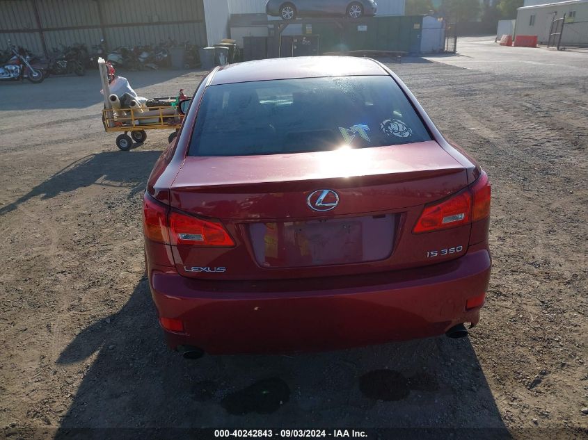 2006 Lexus Is 350 VIN: JTHBE262365008926 Lot: 40242843