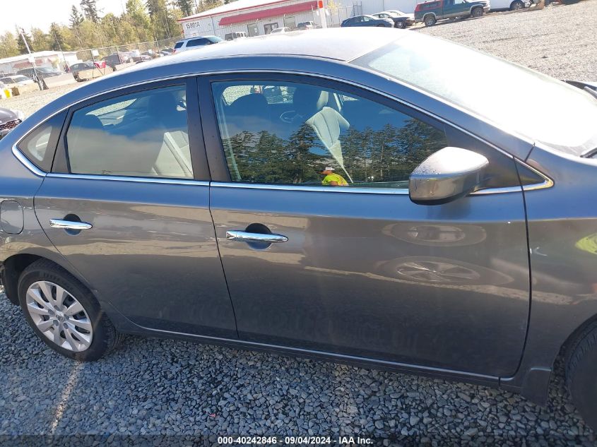 2015 Nissan Sentra Sv VIN: 3N1AB7APXFY381330 Lot: 40242846