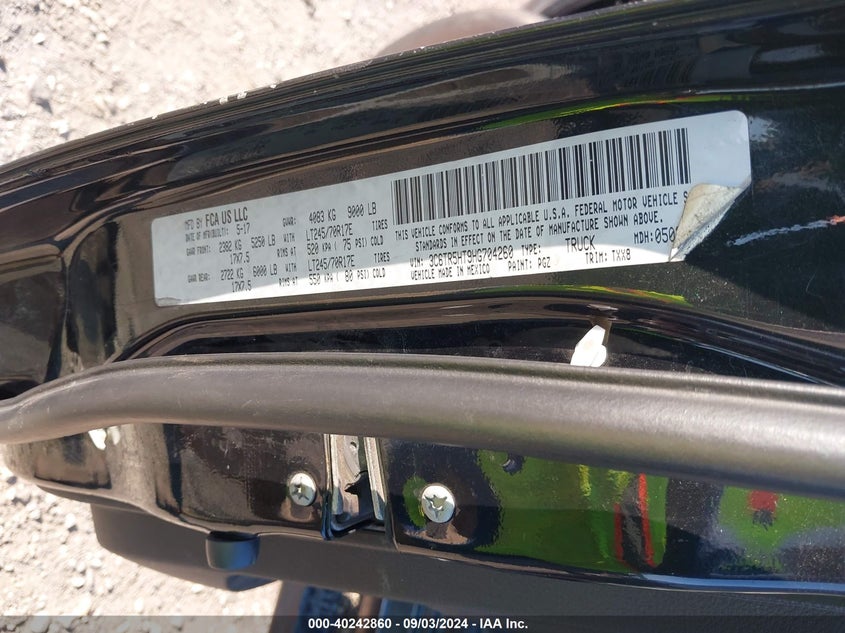 2017 RAM 2500 ST - 3C6TR5HT9HG704260