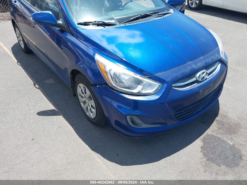 2016 Hyundai Accent Se VIN: KMHCT4AE7GU124626 Lot: 40242862