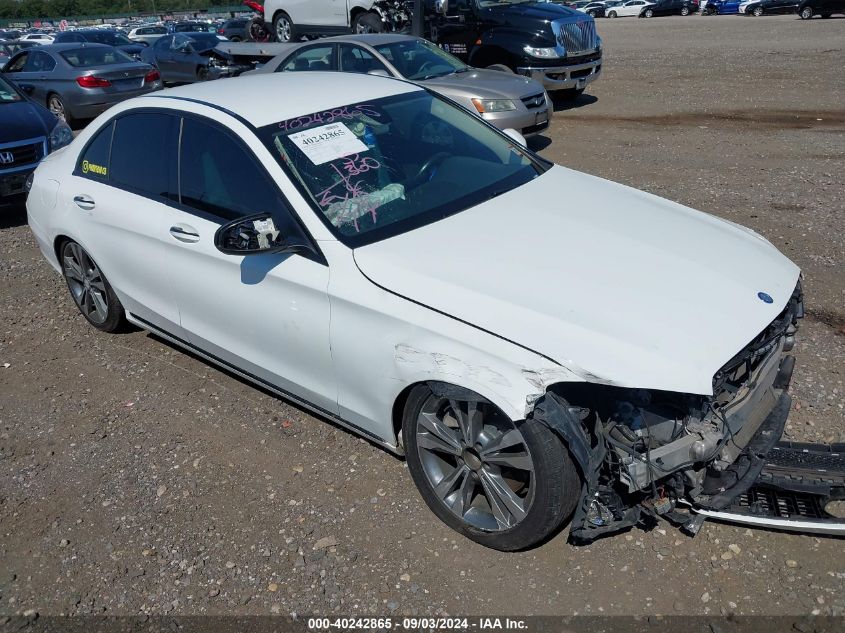 55SWF4KB2FU038482 2015 MERCEDES-BENZ C CLASS - Image 1