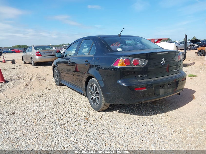 2017 MITSUBISHI LANCER ES VIN: JA32U2FU6HU003362
