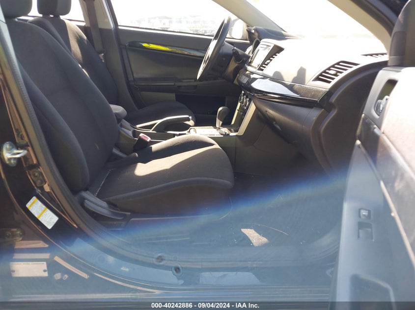 2017 MITSUBISHI LANCER ES VIN: JA32U2FU6HU003362