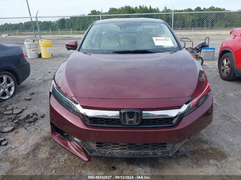 2018 Honda Clarity Plug-In Hybrid Touring VIN: JHMZC5F38JC000291 Lot: 40242927