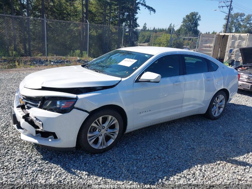 2015 Chevrolet Impala 2Lt VIN: 2G1125S38F9221484 Lot: 40242932