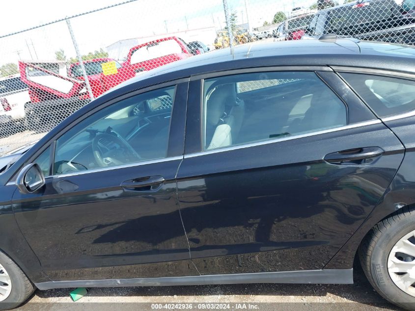 2014 FORD FUSION S - 3FA6P0G73ER352298