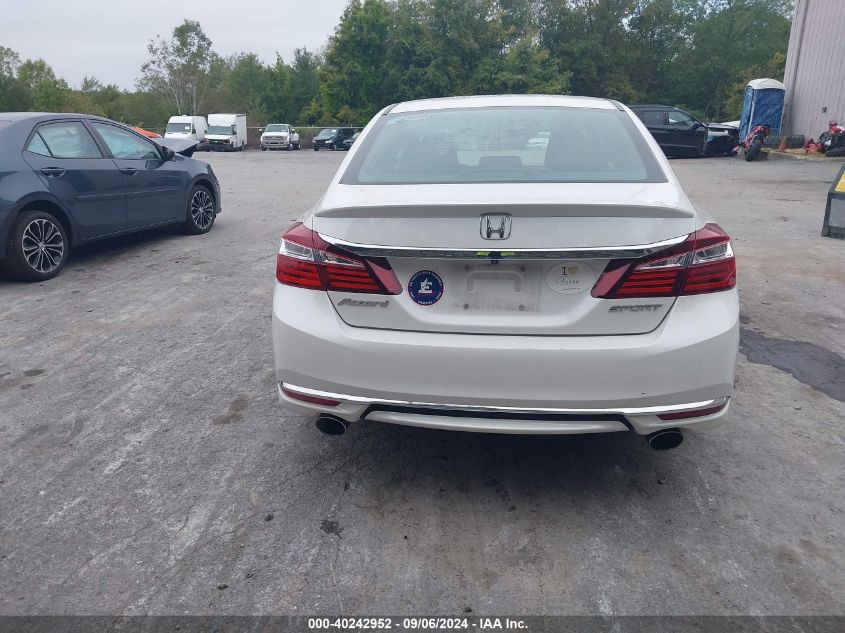 1HGCR2F56GA232948 2016 Honda Accord Sport