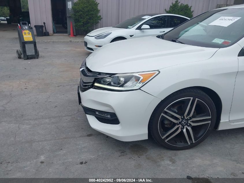 1HGCR2F56GA232948 2016 Honda Accord Sport