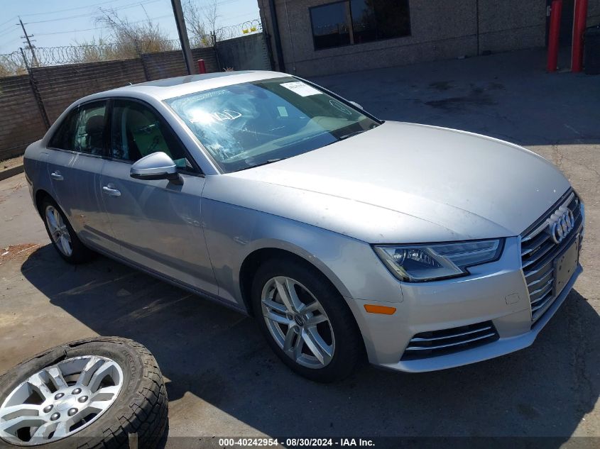 WAUANAF49HN027375 2017 AUDI A4 - Image 1