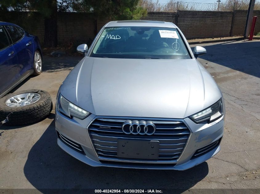 2017 Audi A4 2.0T Premium VIN: WAUANAF49HN027375 Lot: 40242954