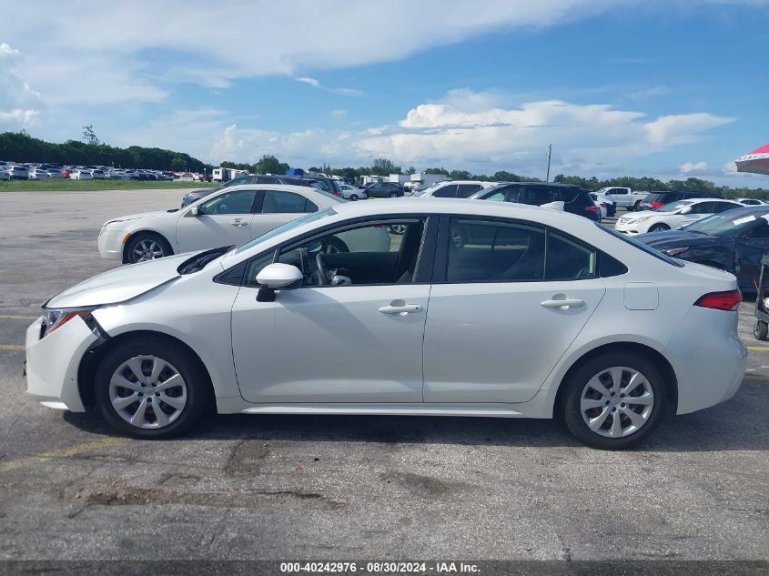 2020 Toyota Corolla Le VIN: JTDEPRAE9LJ063693 Lot: 40242976