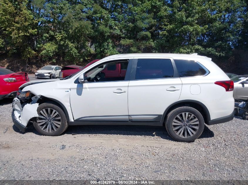 2019 Mitsubishi Outlander Gt VIN: JA4JZ4AX6KZ031873 Lot: 40242979